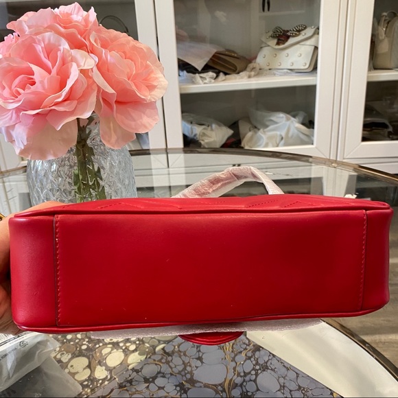 New Gucci small marmont flap red gold - Picture 4 of 9